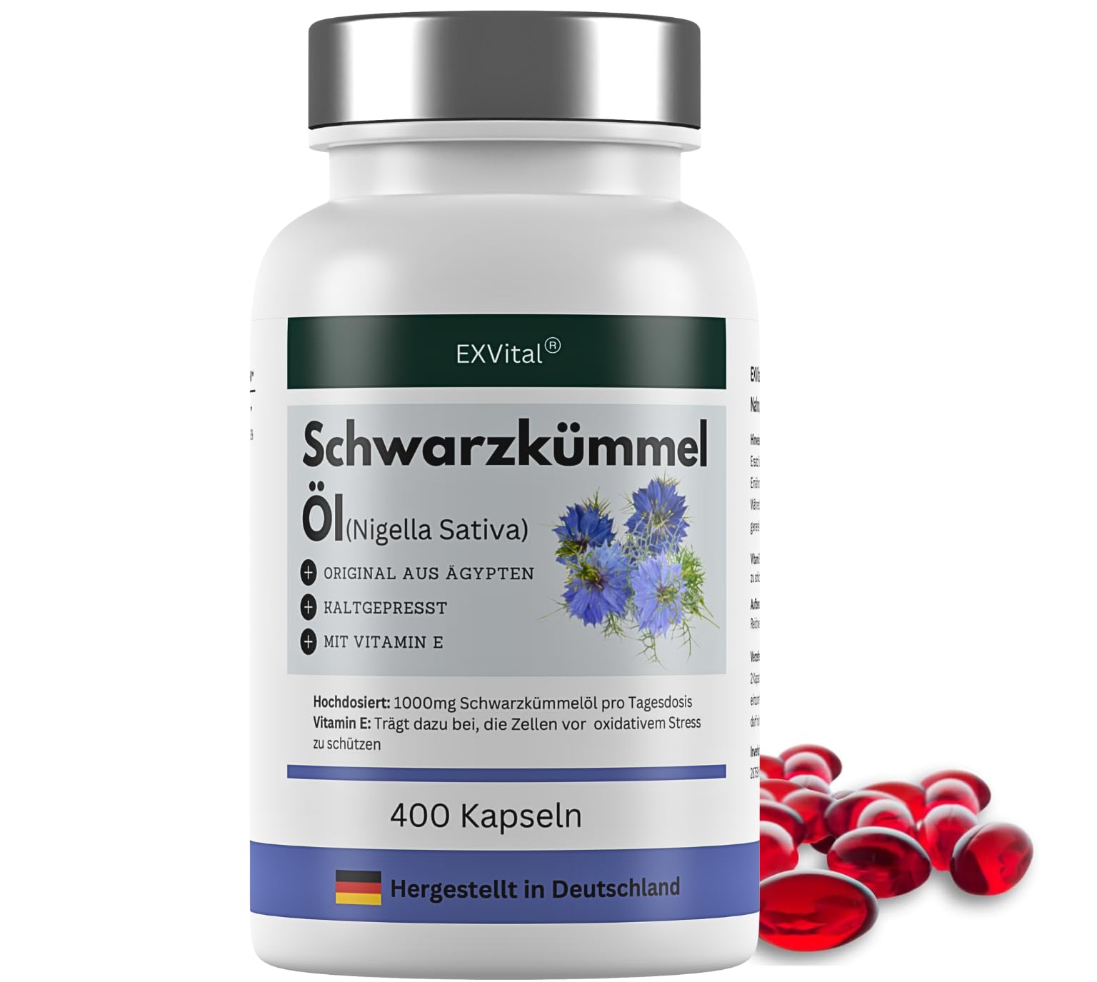 Nature Love Schwarzkümmelöl Kapseln